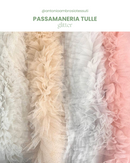 PASSAMANERIA DI TULLE GLITTER