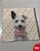 PANNELLO GOBELIN - 783 CANE FONDO STELLE