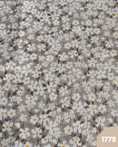 COTONE ARREDAMENTO - 1775 MARGHERITE FOGLIE MARRONI