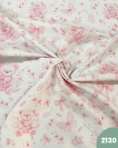 COTONE 100% - 2130 ORSO E FARFALLE ROSA