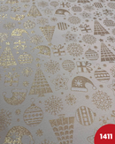 PANAMA DIGITALE LUREX - 1411 DECORAZIONI NATALIZIE ORO