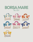 BORSA MARE PANAMA BICOLOR - VARI COLORI