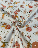 COTONE 100% - 347 VOLPE, CONIGLIETTO E TOPOLINO