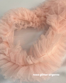 PASSAMANERIA DI TULLE GLITTER