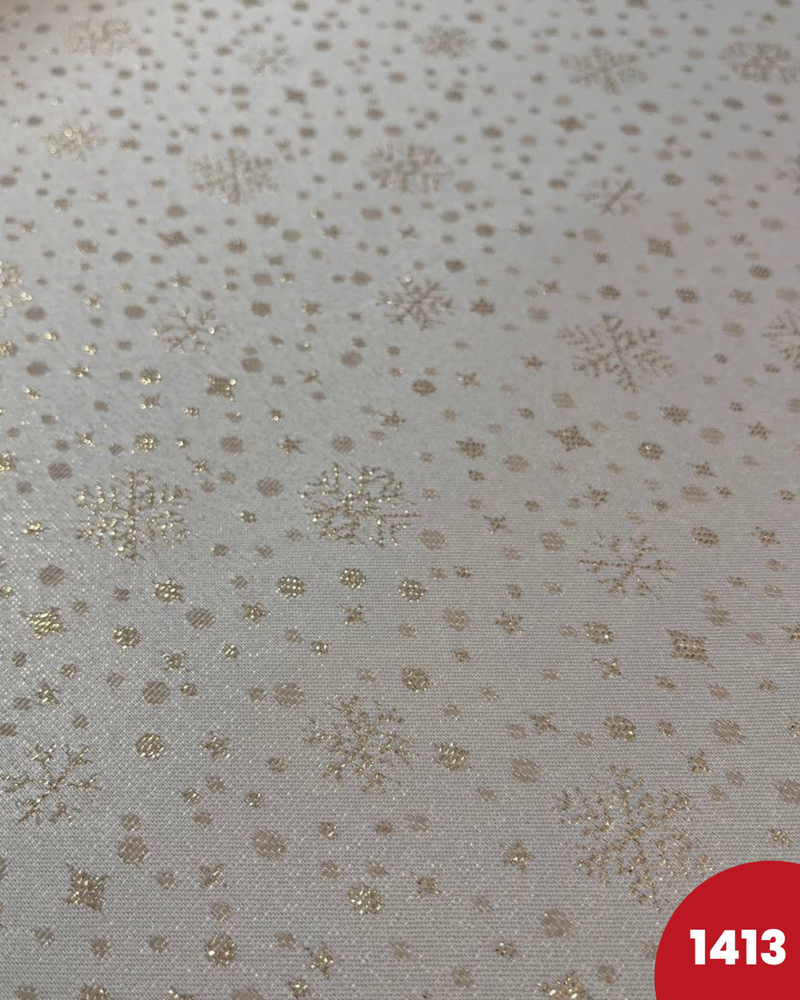 PANAMA DIGITALE LUREX - 1413 NEVE ORO