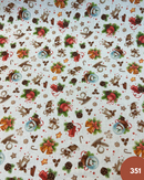 COTONE 100% - 351 CAMPANE E BOULE DE NEIGE NATALE