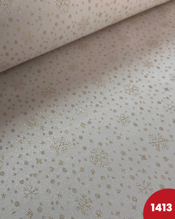 PANAMA DIGITALE LUREX - 1413 NEVE ORO