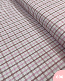 COTONE 100% - 696 QUADRETTO GRANDE ROSA