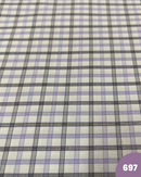 COTONE 100% - 697 QUADRETTO GRANDE LILLA