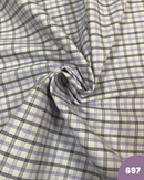 COTONE 100% - 697 QUADRETTO GRANDE LILLA