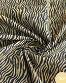 COTONE 100% - 357 ZEBRATO BEIGE E NERO