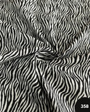 COTONE 100% - 358 ZEBRATO BIANCO E NERO