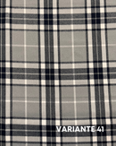 LANETTA SCOZZESE - 41 TARTAN GRIGIO/BLU