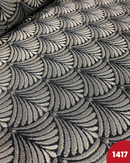 BROCCATO 1417 - VENTAGLIO GRIGIO