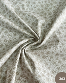 COTONE 100% - 363 FIORE TORTORA FONDO ASTRATTO