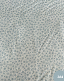 COTONE 100% - 364 FIORE CELESTE FONDO ASTRATTO