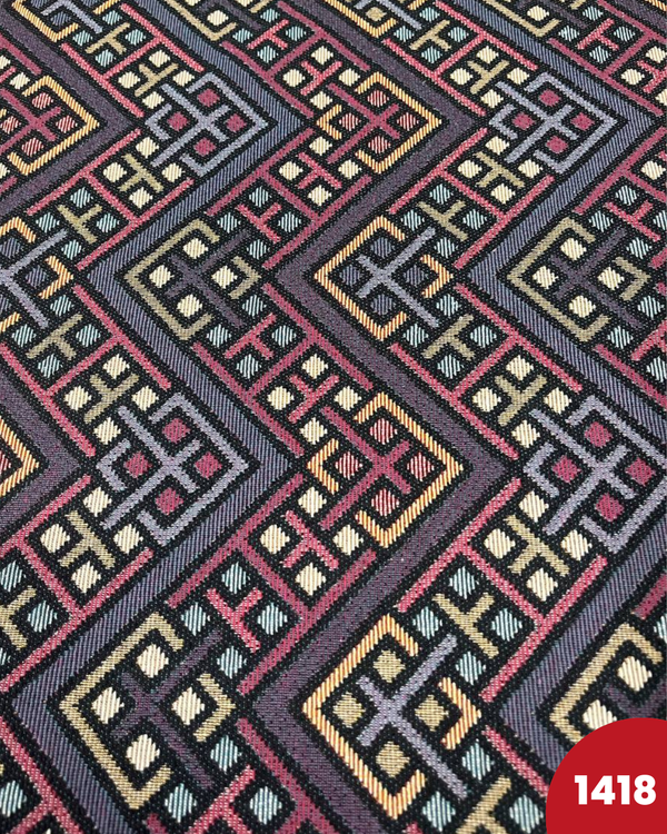 BROCCATO 1418 - ZIG ZAG VIOLA