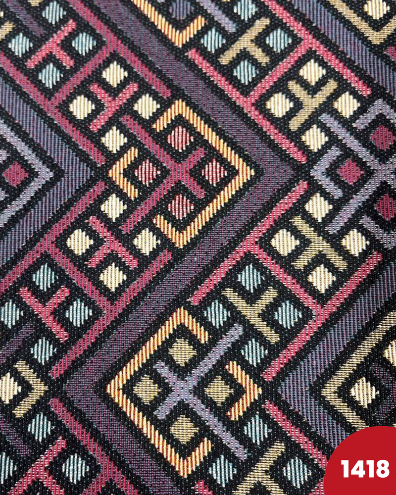 BROCCATO 1418 - ZIG ZAG VIOLA