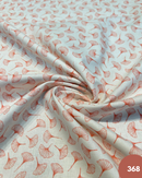 COTONE 100% - 368 FOGLIA GINKO ARANCIO