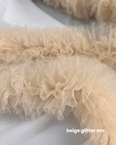 PASSAMANERIA DI TULLE GLITTER