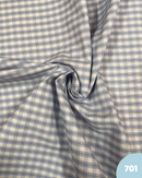 COTONE 100% - 701 QUADRETTO PICCOLO CELESTE