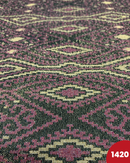 BROCCATO 1420 - ASTRATTO ROSA LUREX