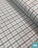 COTONE 100% - 702 QUADRETTO GRANDE VERDE