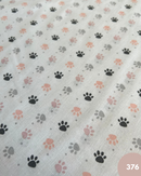 COTONE 100% - 376 ZAMPETTE ROSA E GRIGIO