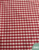 ZEPHIR DI COTONE - 2142 QUADRETTO ROSSO