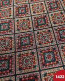 BROCCATO 1422 - ROMBI TONI ARANCIO