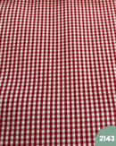 ZEPHIR DI COTONE - 2143 QUADRETTINO ROSSO