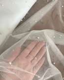 TULLE CON PERLINE