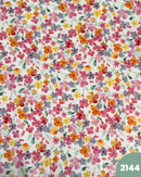 MUSSOLA DI COTONE - 2144 FIORI COLORATI