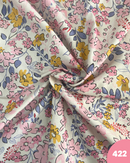 COTONE PERCALLE - 422 FIORI ROSA