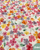 MUSSOLA DI COTONE - 2144 FIORI COLORATI