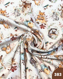 JERSEY DI COTONE - 383 CERBIATTO CONIGLIETTO E ZUCCA