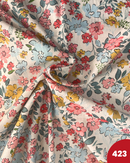 COTONE PERCALLE - 423 FIORI COLORATI