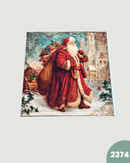 PANNELLO TESSUTO INDEFORMABILE - 2374 BABBO NATALE
