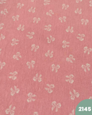 COTONE ARREDAMENTO - 2145 FIOCCHETTI FONDO ROSA