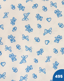 PIQUET DI COTONE - 495 ORSETTO E FIOCCO CELESTE