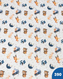 JERSEY DI COTONE - 390 ANIMALETTI MUSICISTI