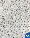 PIQUET DI COTONE - 496 PAPERELLA BLU FONDO CELESTE