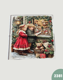 PANNELLO TESSUTO INDEFORMABILE - 2381 BAMBINI NATALE
