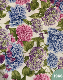 COTONE ARREDAMENTO - 1966 FIORI VIOLA E ROSA