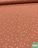 PUL IMPERMEABILE - 1294 POIS FONDO RUGGINE