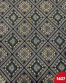 BROCCATO 1427 - ROMBI TONI BLU