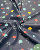 PUL IMPERMEABILE - 1295 OMBRELLI FONDO BLU