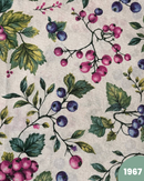 COTONE ARREDAMENTO - 1967 BACCHE VIOLA E FUCSIA