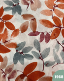 COTONE ARREDAMENTO - 1968 FOGLIE ARANCIO