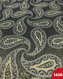 BROCCATO 1430 - ASTRATTO GRIGIO LUREX